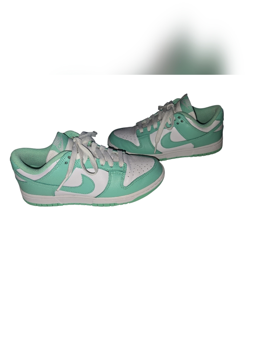 Nike Dunk Low Womens Green Glow Clear Jade Sneakers 6.5W - Picture 4 of 9